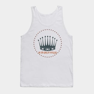 crown with quote Tank Top